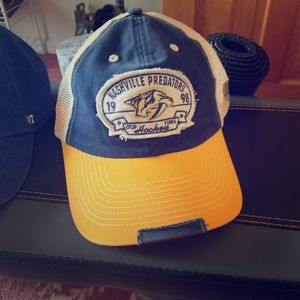 Nashville Predators Old Time Hockey Trucker Hat